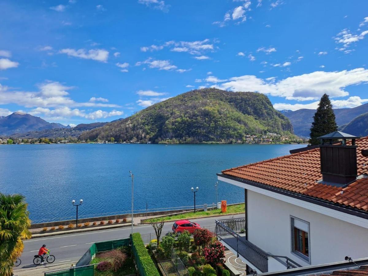Villa Aida Lake View Lavena Ponte Tresa Buitenkant foto